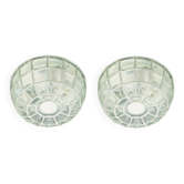 Pair of Glass Ceiling Lights or Wall Lights from Limburg, 1960s/70s