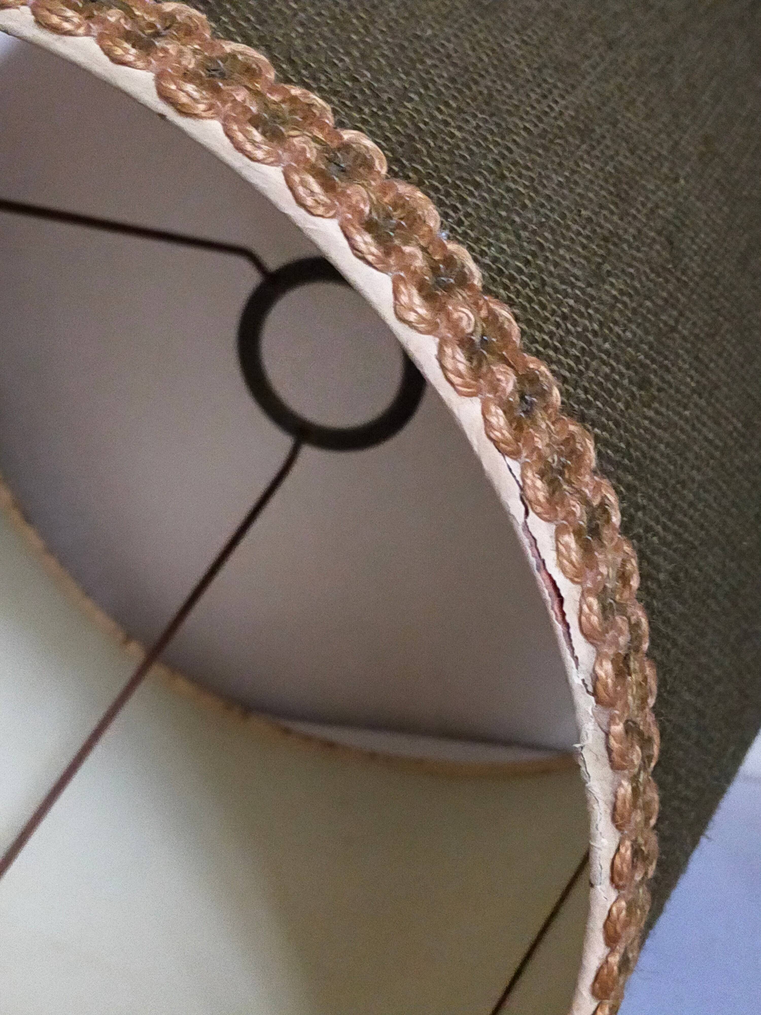 West germany ceramic floor lamp 70s