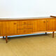 Scandinavian teak sideboard from the 1960s.