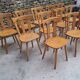 Set of 12 bistro chairs