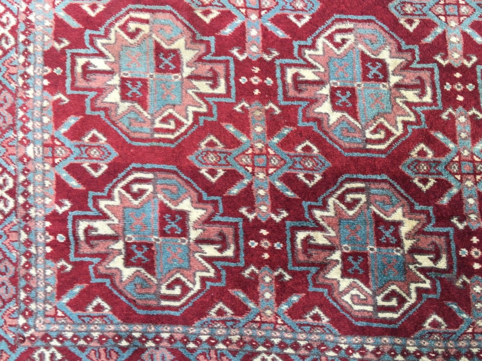 Turkish double sided Rug vegetable dye 175x132cm