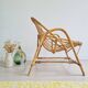 Rattan basket armchair, 1960s