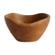 Solid wood bowl