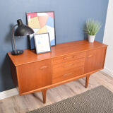 Restored Retro Teak 1960s Jentique Sideboard Cabinet