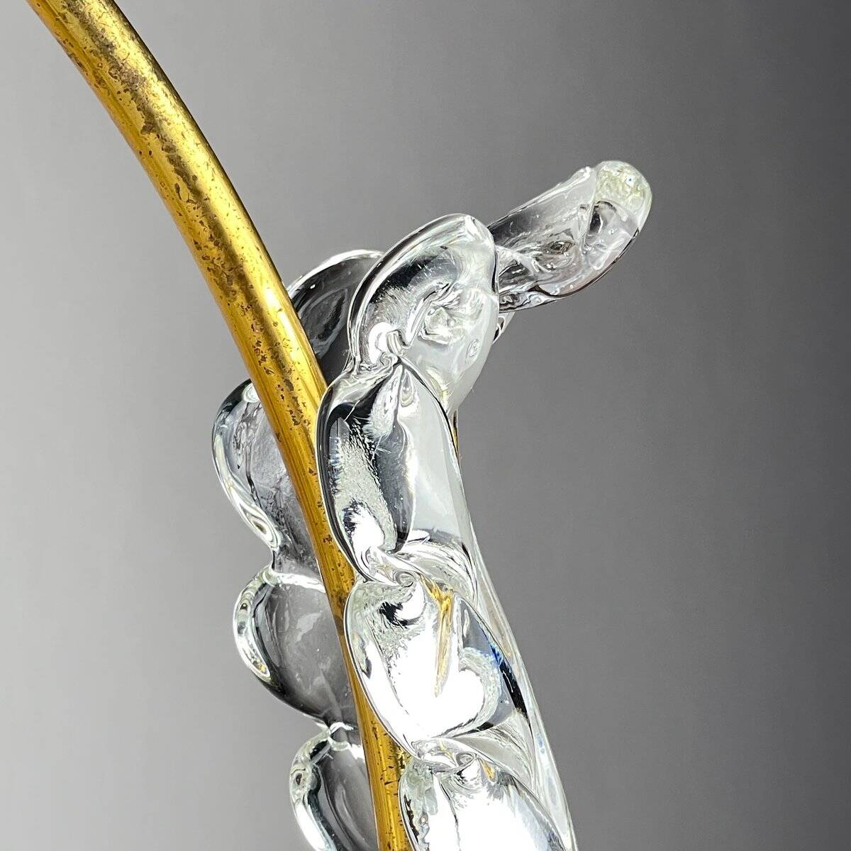 Murano glass chandelier by Ercole Barovier, Barovier & Toso, 1930s.