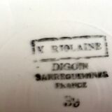 Saladier Digoin Sarreguemines