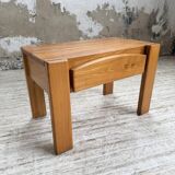 Solid elm bedside table Maison Regain