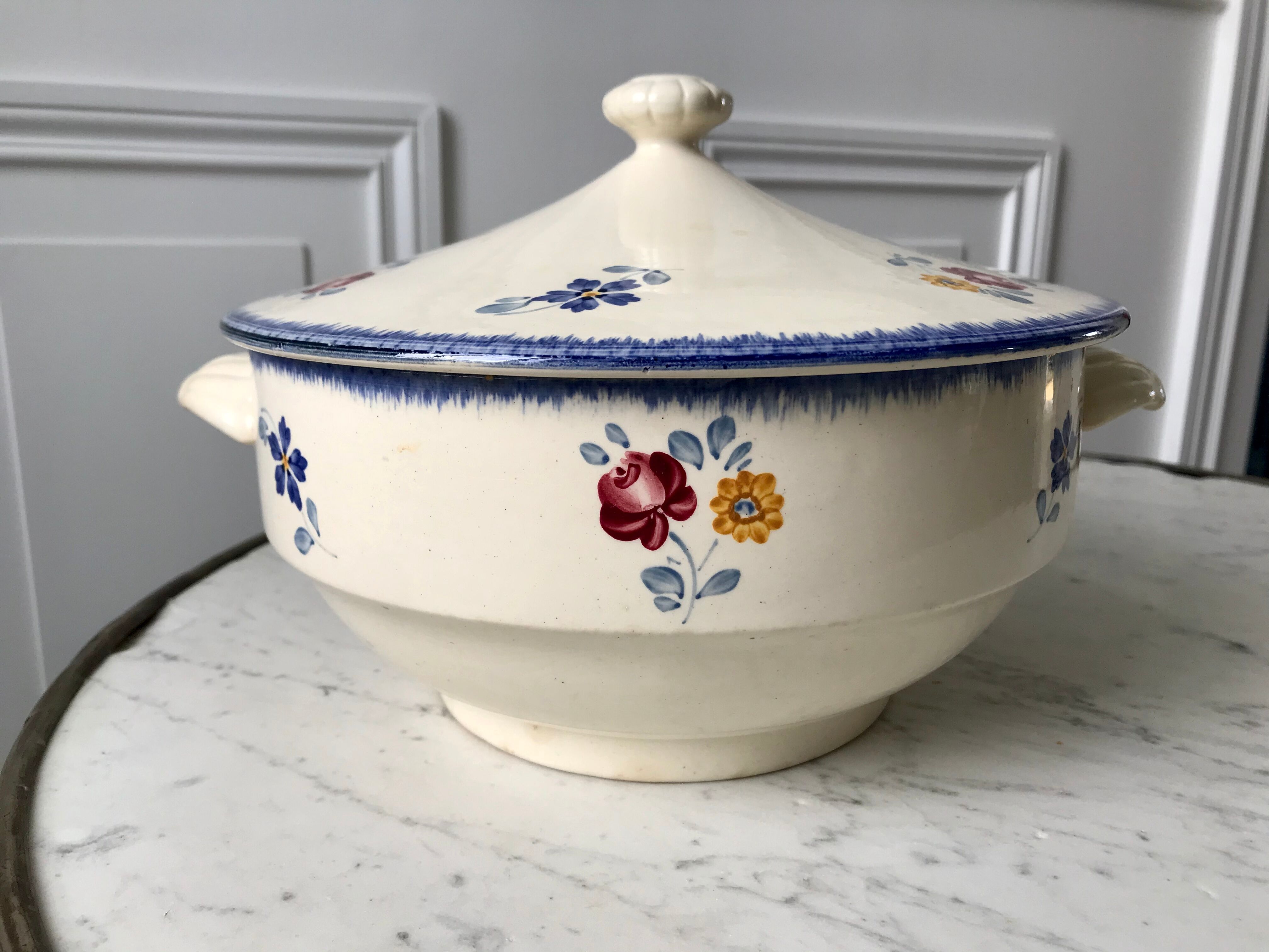 Soup digoin Sarreguemines model "Mary Lou" 30s