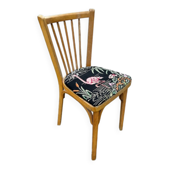 Reupholstered baumann chair