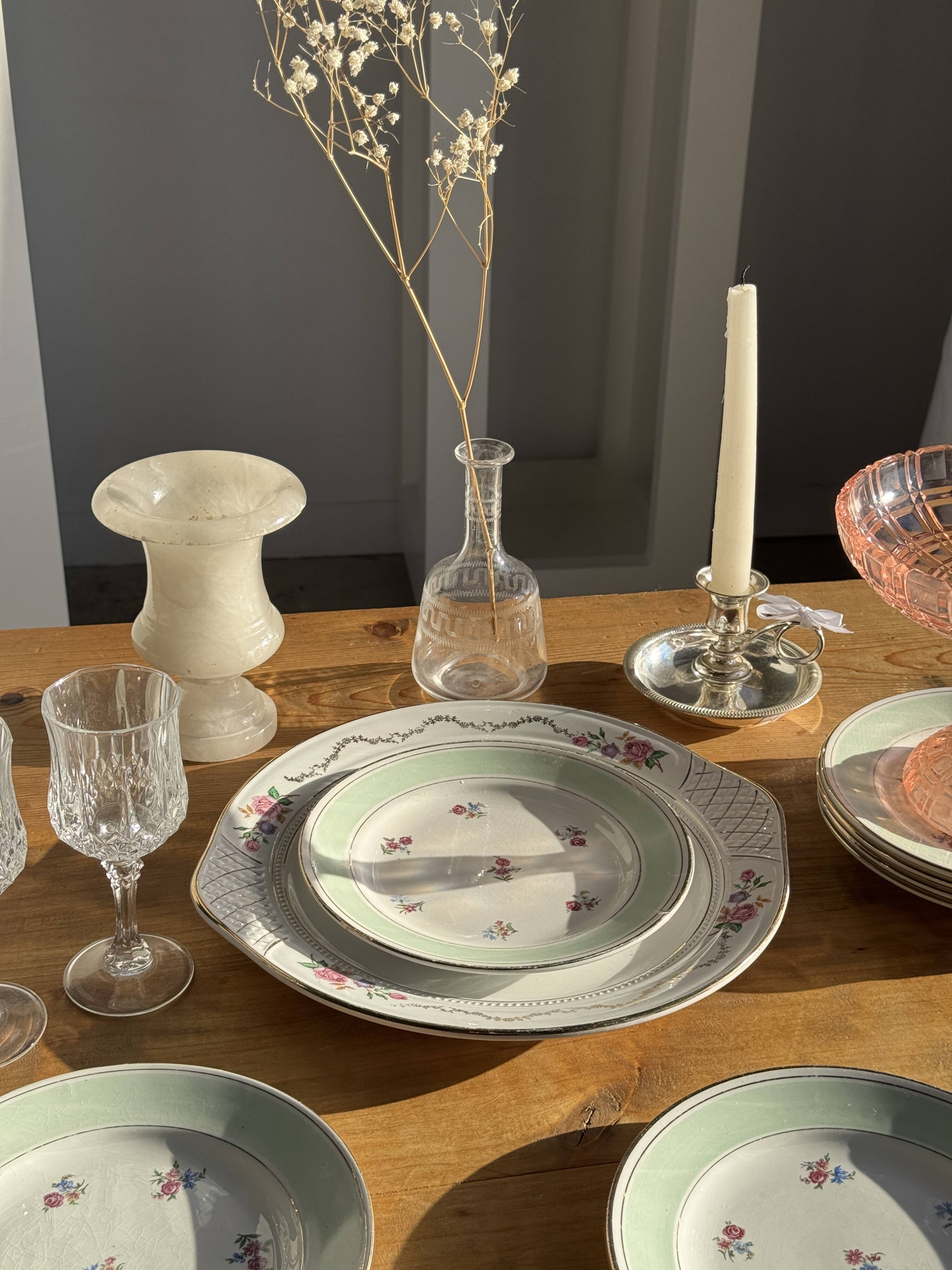 L'Amandinoise rose gold tart dish D30