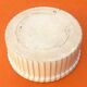 1930s Round soufflé dish N°2 White ceramic