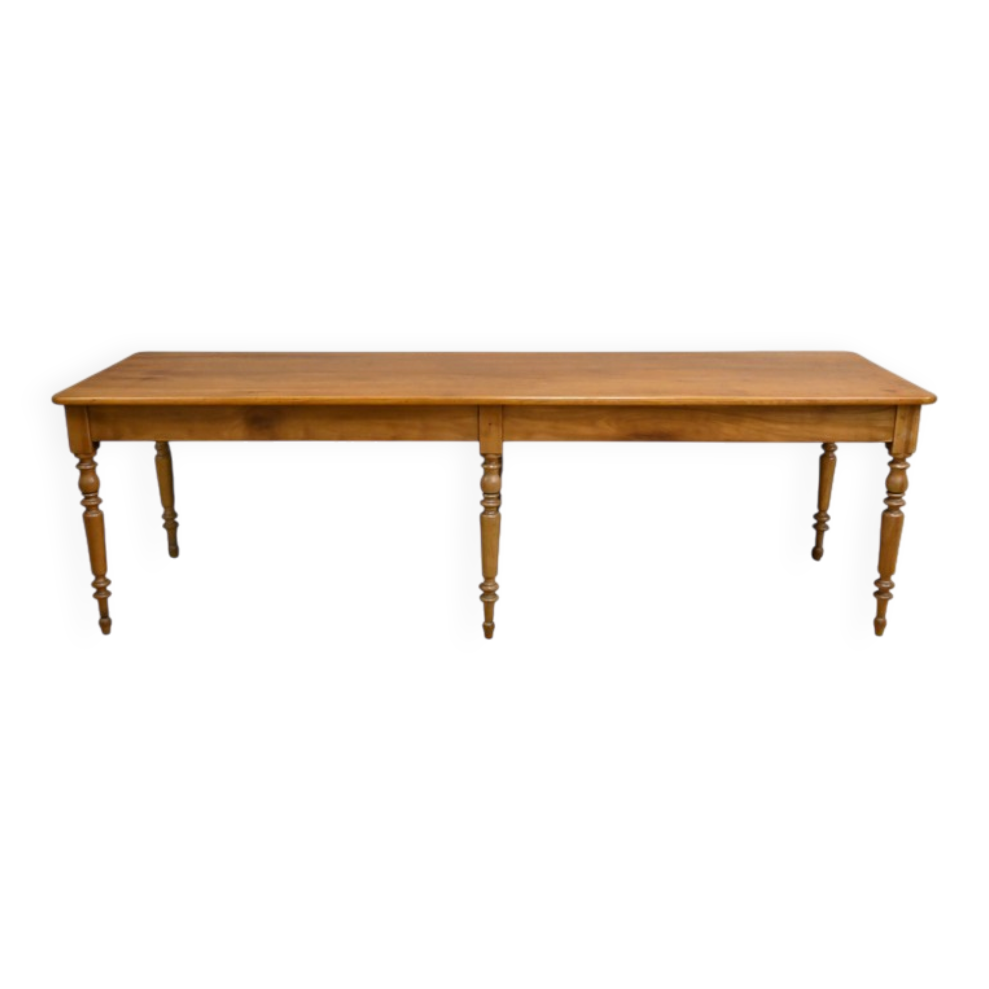 Table de ferme en merisier – fin XIXe
