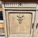 Antique sandblasted sideboard