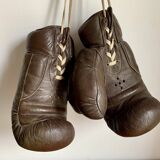 Vintage boxing gloves, 1940s