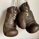 Vintage boxing gloves, 1940s