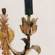 Golden Italian wall lamp