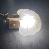 Frosted glass shell wall lamps