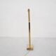 Heavy brass design floor lamp by Cassella, USA 1980's