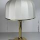 Midcentury Hollywood Regency brass mushroom table lamp Vienna Austria 1960s