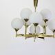 Grand magnificent Sputnik chandelier by Kaiser, Germany, 1970s.
