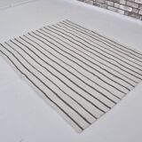 Vintage Anatolian Stripe Hemp Kilim sku 3779