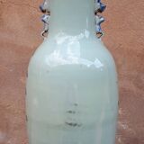 Large Chinese Celadon Vase with Shishi Decor, 19th Century China