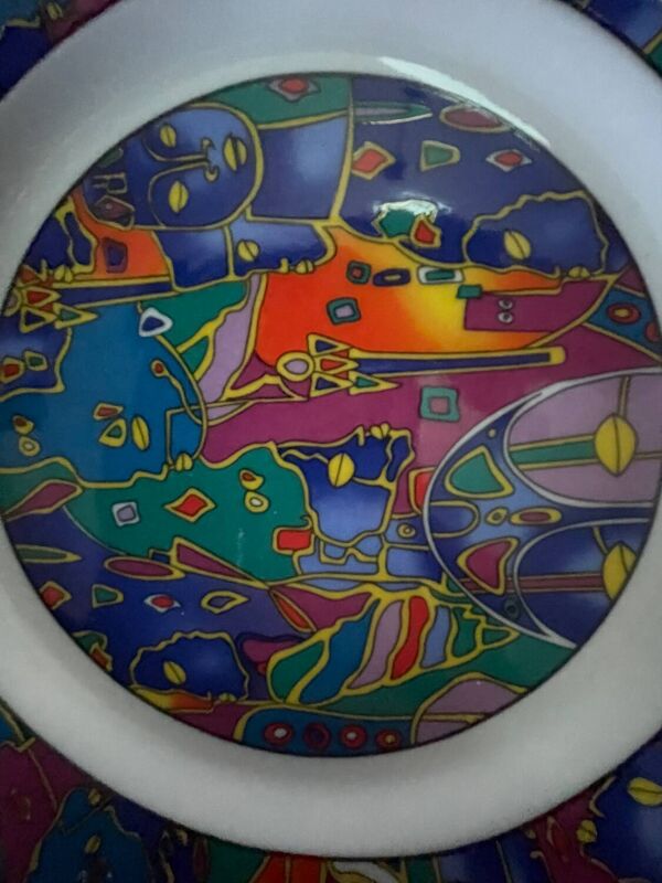 6 Assiettes design SO FRENCH, décor du Galion