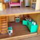 Artisanal cottage house for dolls