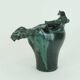 Vase bol en céramique danoise moderne, poterie d'atelier Conny Walther, Danemark, années 60-70