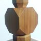 Vintage geometric candlestick from the 1950s