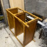 Rattan shelf