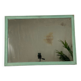 Large turquoise mirror