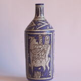 Abstract Sgraffito Bottle by Fratelli Fanciullacci, Italy, 1950s
