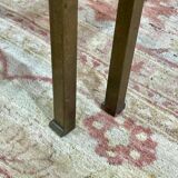 Set of 3 brass nesting tables by Guy Lefevre for Maison Jansen