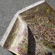 Pure silk Egyptian oriental carpet - : 1.50 X 2.20 meters. Handmade - silk on silk