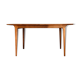 Extendable dining room table model t2 mid-century teak by Tom Robertson for McIntosh 1960s