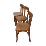 3 Bauman bistro chairs
