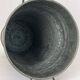 Large zinc florist vase