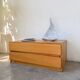 Bedside cabinet pine Maison Regain