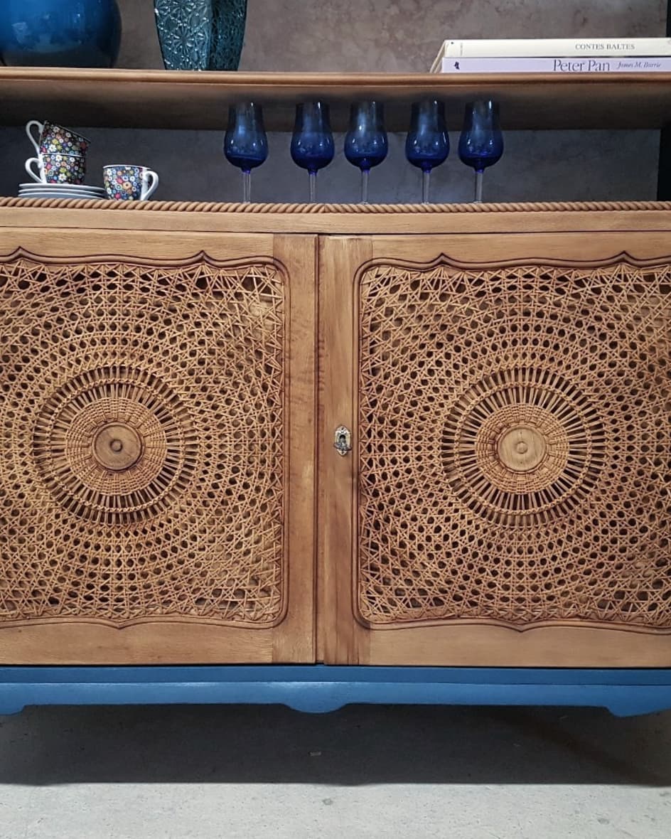 Vintage canning buffet