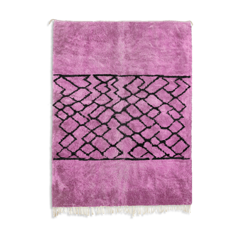 Modern Moroccan carpet pink