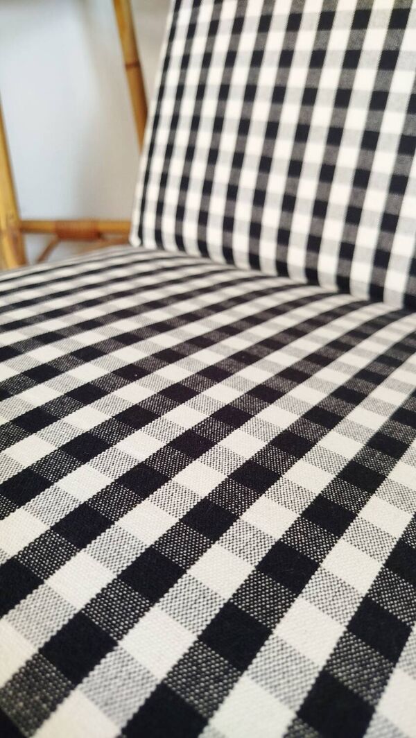 Chauffeuse vintage vichy