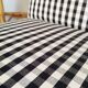 Vintage gingham armchair