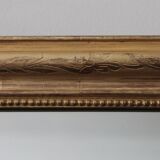 Gilded Louis Philippe mirror dated 1896