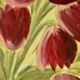 Nature morte aux tulipes – toile vintage d'un artiste non identifié