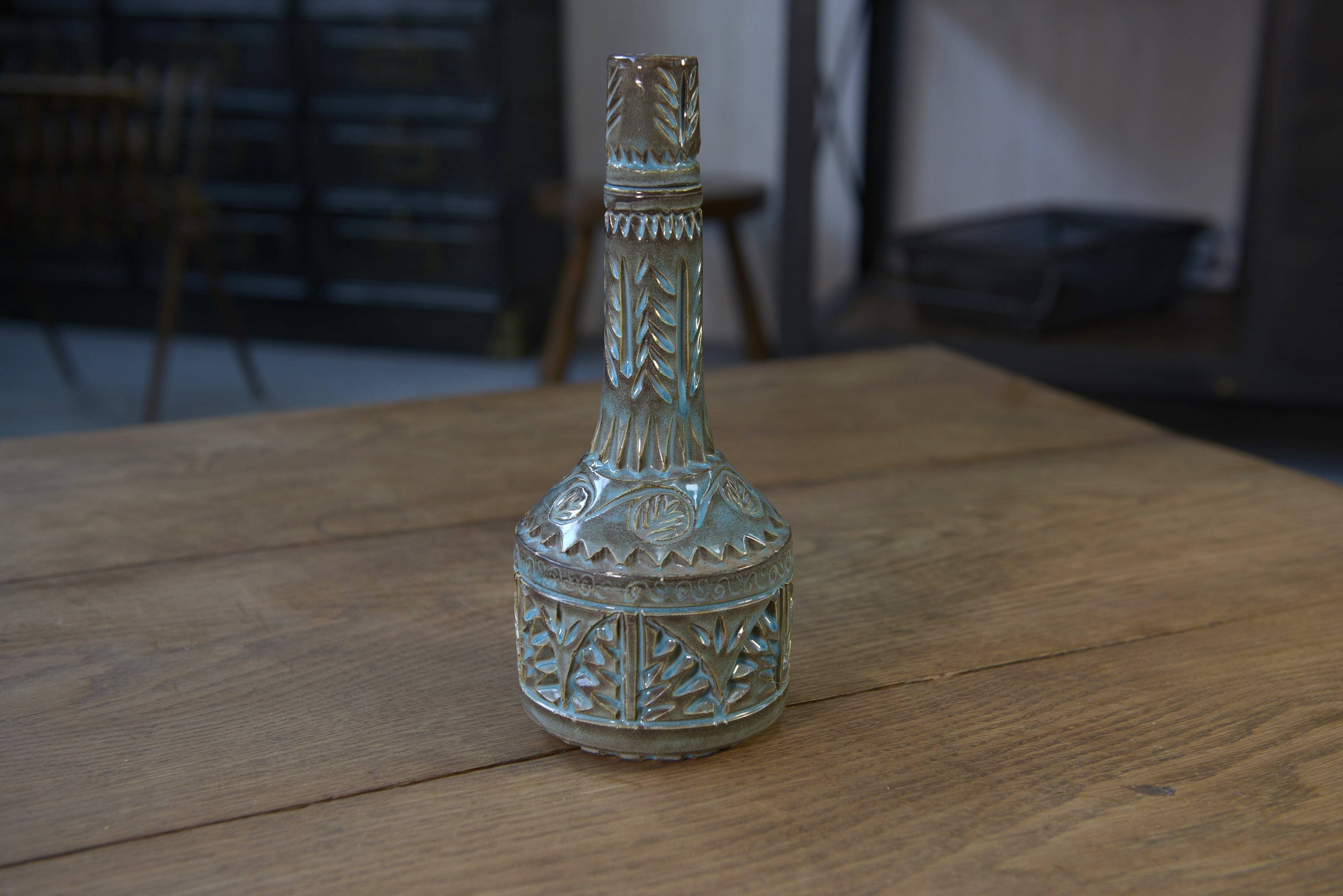 Ceramic pitcher by Huguette Besson 1950