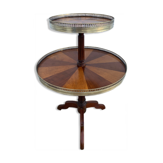 Wooden marquetry servant, 20th century