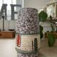 Straight vase West Germany decor 60s-70s Height 17 cm