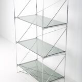 Isocèle metal shelf by Max Sauze, 1970s