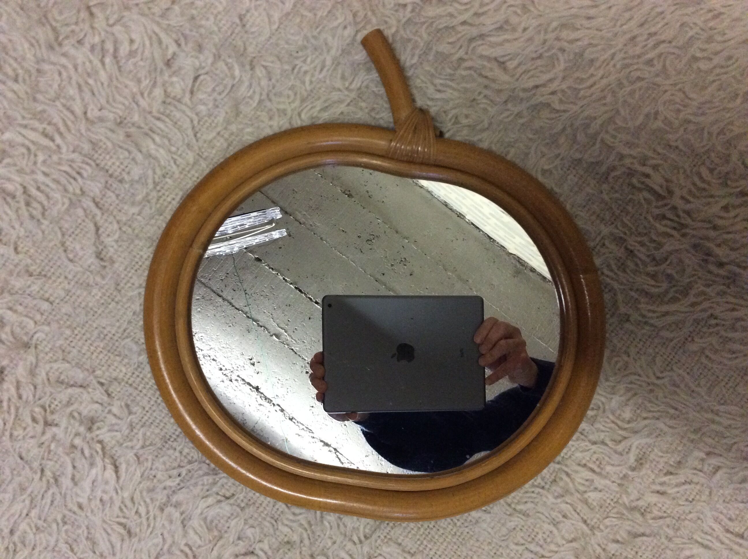 Miroir vintage 37 x 32 cm